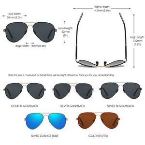 <strong>Top</strong> Sale Driving Polarized Metal Luxury Shades <strong>Glasses</strong> for Men - Product Image 3