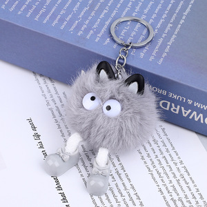 <span class=keywords><strong>Kawaii</strong></span> peluche elfe Anime porte-clés pour femmes mode mignon sac à dos pendentif accessoires voiture porte-clés amoureux cadeau bijoux nouveau - Product Image 5