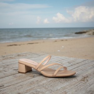 Fábrica al por mayor de encargo de la de las mujeres de la moda de verano de Nappa genuina confort Sexy correa de <span class=keywords><strong>tacón</strong></span> grueso altura media de las mujeres <span class=keywords><strong>sandalias</strong></span> de <span class=keywords><strong>fiesta</strong></span> - Product Image 2