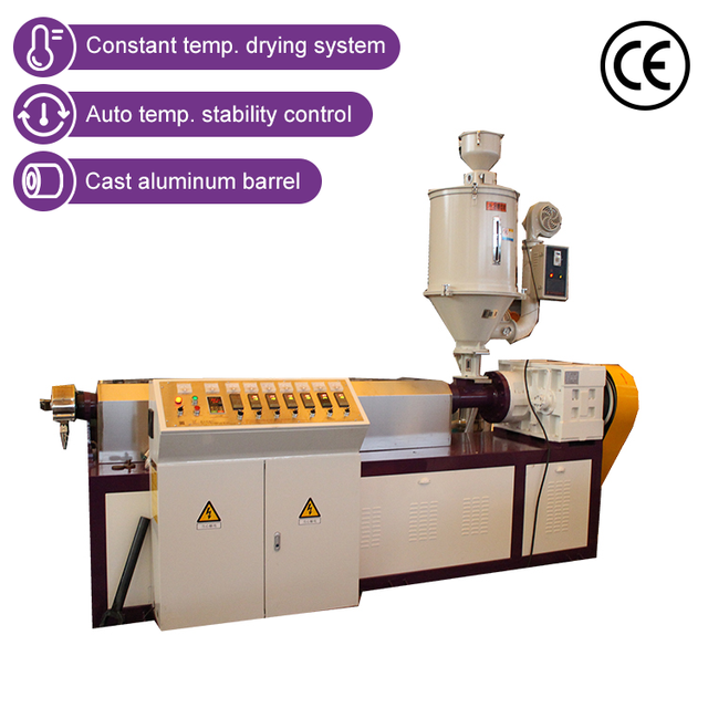 PC PMMA Plastic Led Light Tube Extruder Machine T5/T8 Single Color or Double Color Extrusion Line
