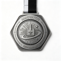 Médailles sportives personnalisées pour les jeunes, pour les championnats et les tournois - Médailles de récompense sportives avec ruban coloré