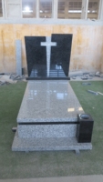 Stèle Funéraire Carrée en Granit, Tombes Prêtes, Pierre Tombale
