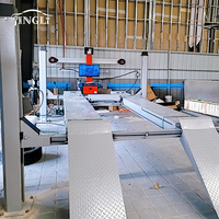 Approbation CE du logiciel de levage de voiture 5T 4 post téléchargement gratuit de la machine d'alignement à quatre roues 3d ensemble complet