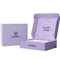 Boîte pliante en carton ondulé pour cadeaux, emballage en papier couleur imprimé sur mesure, boîte d'expédition postale