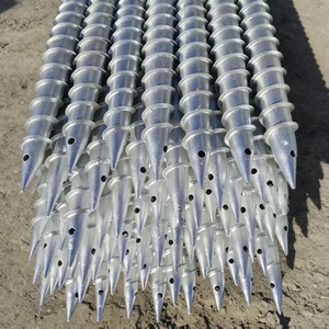 Anclaje de tornillo helicoidal para construcción 2026 del fabricante / Tornillos de tierra Krinner / Cimentaciones de tornillos helicoidales - Product Image 1