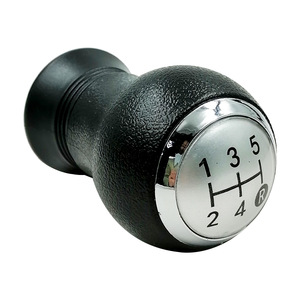 Palanca de cambios Sirui para coche, palanca de cambios de 5 velocidades de cuero negro para Toyota Corolla Yaris Vios Levin - Product Image 3