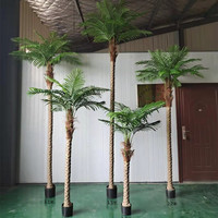 S0283 vente en gros fausse banane olive enkiandus banyan bambou oka bonsaï arbres décoratif faux pot ficus artificiel plante arbre