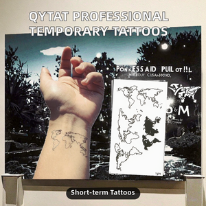 Fournitures de tatouage temporaire de marque chinoise QYTAT Tatuajes Temporales professionnelles personnalisées - Product Image 2