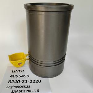 Camisa de Cilindro para Motor Diésel 6162-23-2210 6162-25-2210 6240-21-2220 Modelo de Máquina WA600-1 PC1250-7 para Motor SAA6D170 - Product Image 3