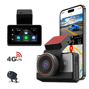 Nouveau Wifi Gps 2K Dash Camera 4g Carte Sim Voiture Dvr Voiture Boîte Noire Avant et Arrière Double Objectif Wifi Gps 2k Dashcam 4g 2k Dash <span class=keywords><strong>Cam</strong></span> - Product Image 1