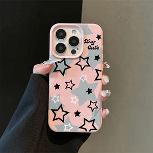 Funda Protectora para Teléfono con Diseño de Dibujos Animados, TPU, Antigolpes, para 17 16 15 14 13 Pro Max 12 11 con Patrón de Lichi - Product Image 3