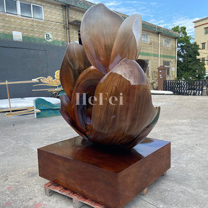 Tác phẩm điêu khắc nghệ thuật kim loại cho khách sạn/nhà hàng/Văn phòng-trừu Tượng trang trí lớn-tùy biến - Product Image 6