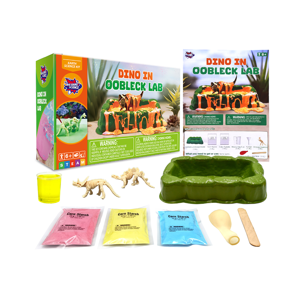 Dinosaur Swamp Oobleck Kit