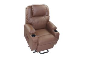 फर्नीचर Morden शैली कपड़े आरामदायक मालिश समारोह का मार्गदर्शन बुजुर्ग और विकलांगों के लिए रिमोट कंट्रोल के साथ झुकनेवाला कुर्सी - Product Image 3