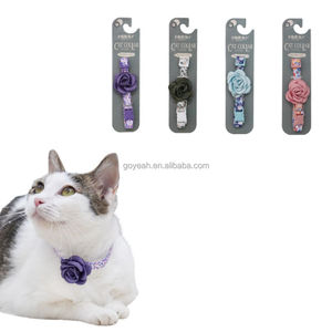 Collar Decorativo para Gatos <span class=keywords><strong>Camella</strong></span>, Ajustable, con Liberación Rápida, Collar de Flores para Gatos y Cachorros - Product Image 1