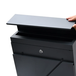 Offres Spéciales boîtes <span class=keywords><strong>aux</strong></span> <span class=keywords><strong>lettres</strong></span> murales en métal de grande capacité personnalisées pour bureau de <span class=keywords><strong>poste</strong></span> - Product Image 3