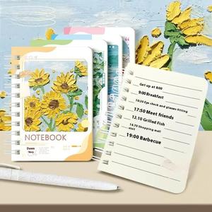 Libreta Pequeña y Fresca A7, Mini Libreta de Bolsillo, Libreta Espiral Portátil para <span class=keywords><strong>Estudiantes</strong></span>, Notas Escritas a Mano, Registro de Palabras, Tamaño Pequeño - Product Image 2