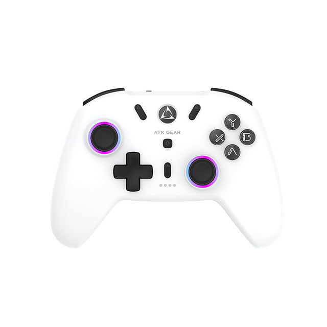 ATK AXE Tri-Mode Retro Style Wireless PC Gaming Controller 2.4GHz Wireless Hall Effect Joysticks for Mobile Switch Lite