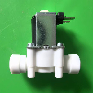 Vanne solénoïde à connexion rapide 3/8\" normalement ouverte, entrée d'eau sous pression pour raccordement à l'eau du robinet - Product Image 3