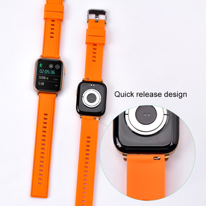 Pulsera de goma de silicona Tropical 20mm 22mm correa de reloj de silicona reemplazo de buceo correa de reloj de silicona <span class=keywords><strong>para</strong></span> <span class=keywords><strong>Apple</strong></span> <span class=keywords><strong>Watch</strong></span> 38mm 42mm - Product Image 3