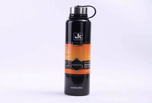 JIAKANG Vacuum Bottle Stainless Steel Double Wall <b>Large</b> Mouth Thermos For Camping Travel With Rope - Product Image 2