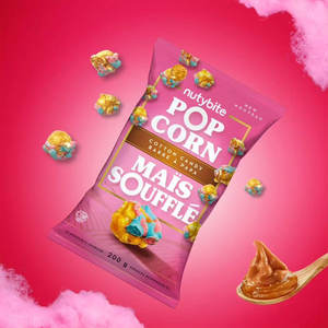 ถุงหมอนพลาสติกอลูมิเนียมฟอยล์ปิดผนึกครีบสำหรับบรรจุอาหารขนมยืดหยุ่นได้พิมพ์ลายแบบกำหนดเองป๊อปคอร์นและชิป - Product Image 3