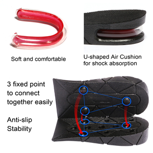 Bộ Dụng Cụ Nâng Giày Gót Chỉnh Hình 4 Tầng 9Cm Với Đệm Khí Bộ Dụng Cụ Nâng Đế Giày Thang Máy Đế Lót Tăng Chiều Cao - Product Image 6