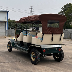 Coches Eléctricos Clásicos de Alta Gama para Turismo, Coches Clásicos Verdes, Gran Venta - Product Image 4