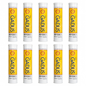 Graisse Shell Gadus S3 V220C 2, cartouche de 400g, haute température, EP2, complexe au lithium, lubrifiant à haute capacité de charge, graisse EP2 - Product Image 2