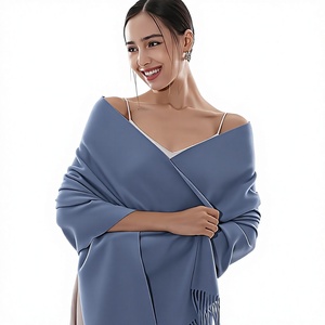 Comfortable Women's Soft Drape <b>Shawl</b> Scarf Long <b>Wrap</b> with Fringe for Travel Winter and Everyday Outfits - Product Image 6