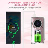 Polisseuse à ongles rechargeable portable Batterie Li-ON 0-35000 tr/min Protection de sécurité contre les surcharges avant/arrière pour une utilisation mobile