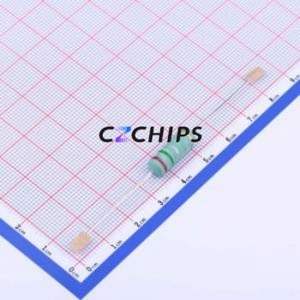 Résistance traversante KNP5WSJT-73-0R25, composant traversant (THT), D6.2xL17.5mm, bobinée, 250mOhm, 5%, 400V - Product Image 2