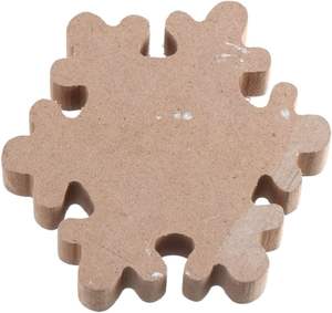 Fiesta de Navidad de madera Decoración de escritorio Adorno Candelabro de Navidad - Product Image 6