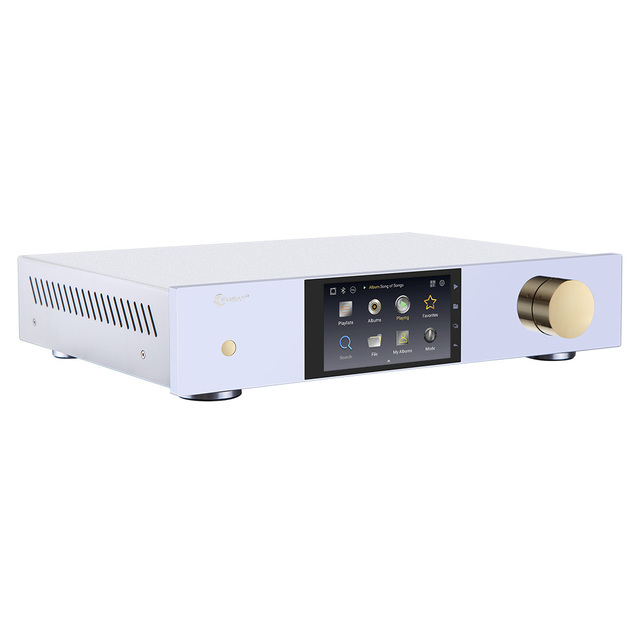 New Hi-end Network Music Player HDD DMP60 ES9038PRO Chip Digital Audio Player for Home Stereo 8 Channel DAC with APP Control