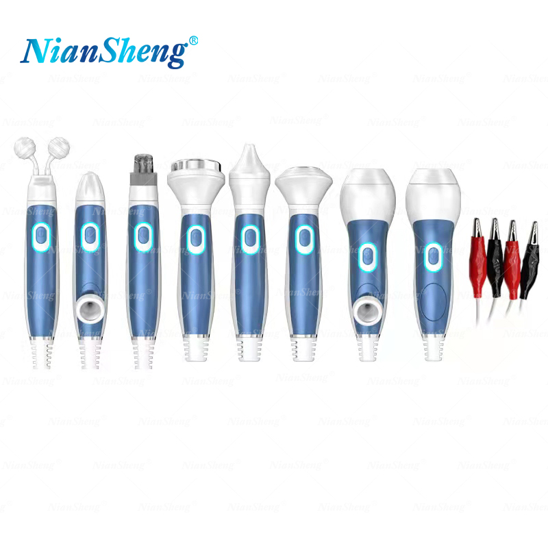 Niansheng New design 9 in 1 hydra beauty water dermabrasioin facial Cleaner Skin Analyzer Hydro dermabrasion Facial Machine