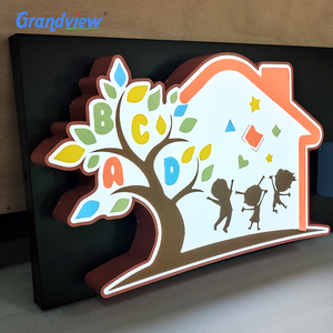 Cửa Hàng Trong Nhà Và Ngoài Trời Tường 3d Signage Với Ánh Sáng Tùy Chỉnh Quảng Cáo Quán Cà Phê Cửa Hàng Logo Biển Ban Acrylic Thư Led - Product Image 6