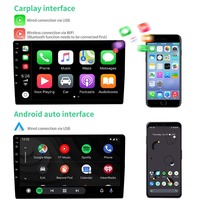 9 "10" Android Stereo RAM 4GB 64GB ROM Bt FM Digitaler Signal prozessor Radio Auto Multimedia 2din Universal Auto Video Player