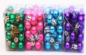 Vente en gros <span class=keywords><strong>de</strong></span> mini-boules colorées <span class=keywords><strong>de</strong></span> haute qualité pour décorations <span class=keywords><strong>de</strong></span> Noël, décorations <span class=keywords><strong>de</strong></span> fête, décorations <span class=keywords><strong>de</strong></span> maison, emballées dans une boîte, en plastique écologique, personnalisables - Product Image 6