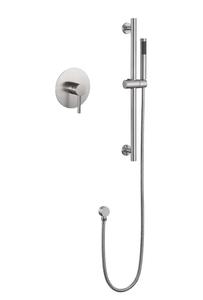 Ensemble de douche moderne en acier inoxydable à un seul niveau, éco-performance, pour salle de bain - Product Image 3