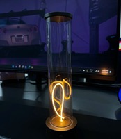 Lámparas Decoración del Hogar Levitación Magnética Lámpara de Mesa Decorativa Regulable para Sala de Estar Lámparas de Mesa de Lujo Lámparas de Lectura