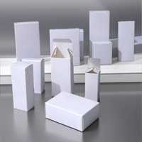 Boîte en carton pliable blanche en gros, 300g, emballage neutre, impression offset 1mm