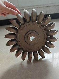 Impulsor abierto personalizado de alta calidad para bomba de turbina, fundición de inversión OEM, mecanizado CNC, impulsor de fundición de acero inoxidable - Product Image 2