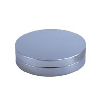 Boîte cosmétique magnétique vide de 42 mm, couleur unie, emballage plastique pour fard à paupières et illuminateur