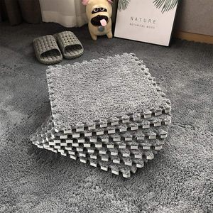 Alfombra Modular Moderna de 1 Pieza en Varios Colores, Tapetes de Espuma EVA Suaves y Afelpados, Baldosas Protectoras Antideslizantes para el Suelo, para Hacer Ejercicio - Product Image 4