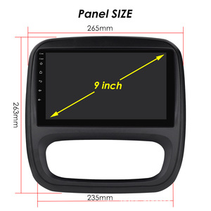 Radio Estéreo portátil para coche para Renault Trafic Opel Vivaro 2015-2019 coche para REPRODUCTOR DE DVD volante Carplay Android - Product Image 4