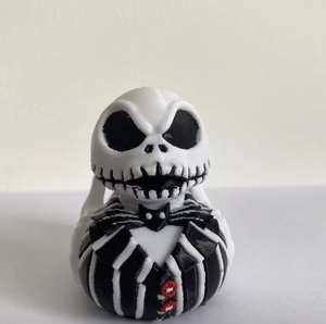 Statue de canard populaire transfrontalière <span class=keywords><strong>Jack</strong></span> <span class=keywords><strong>Skellington</strong></span> artisanat en résine inspiré par la décoration de la maison d'Halloween de «The Nightmare» - Product Image 2
