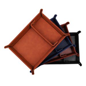 Dados de Cuero PU Ecológicos con Control Remoto - Diseño Moderno para Adultos, Regalo de Escritorio para el Día del Padre - Product Image 3
