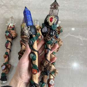 All'ingrosso pietre curative Reiki cristallo sette Chakra lucido bacchetta <span class=keywords><strong>di</strong></span> cristallo per la decorazione - Product Image 5