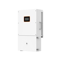 Invertisseur hybride triphasé Megarevo R10KLNA, stockage d'énergie, 310V, 8-10KW, IP65, batterie LiFePO4, raccordement au réseau, basse tension