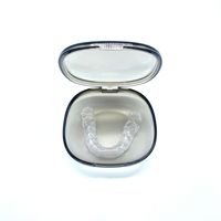 Portable Durable En Plastique Transparent Dentaire Retenue Cas Transparent Orthodontique Bouche Garde Boîte